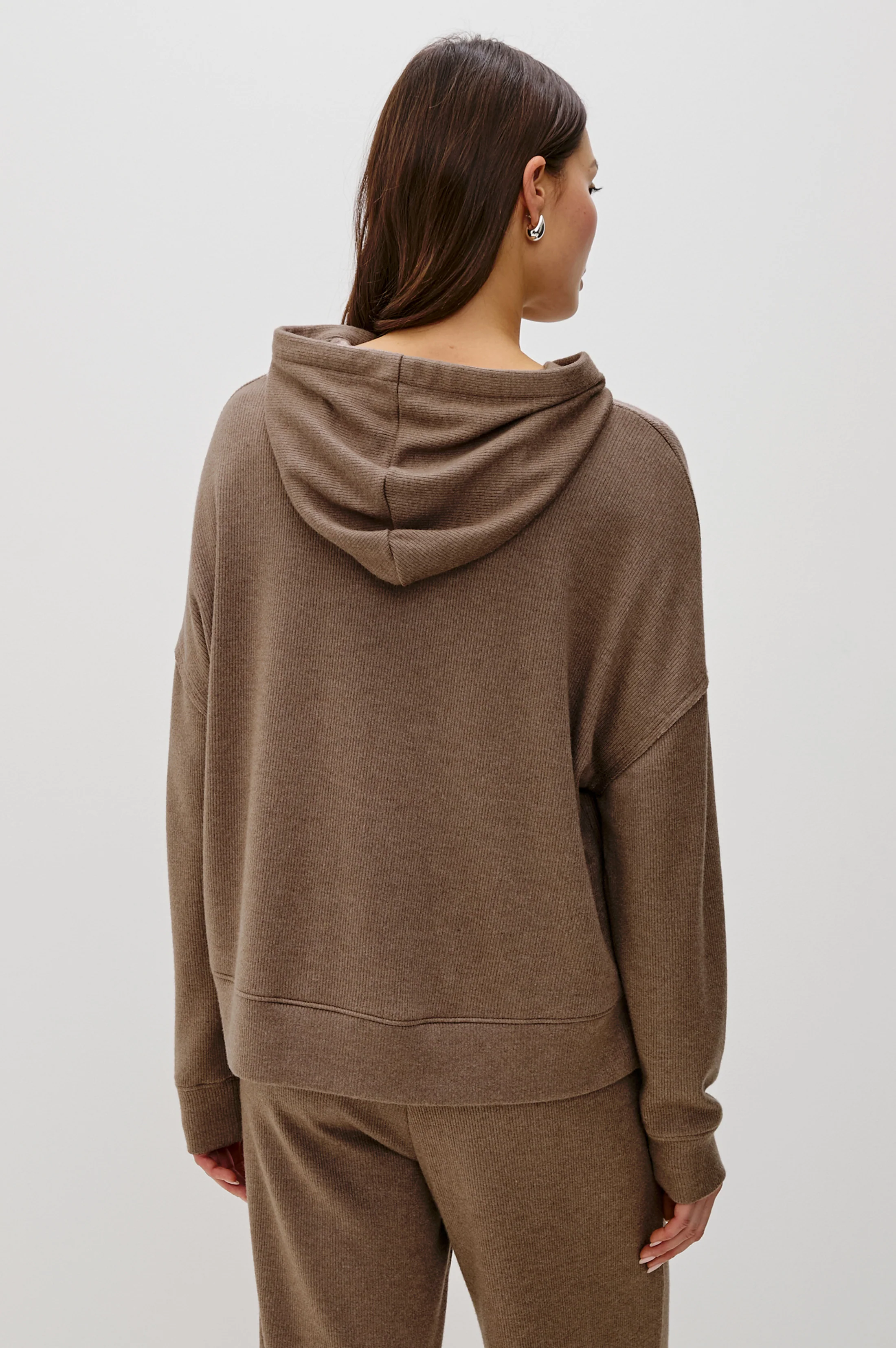 NICO SWEATSHIRT - HEATHER LATTE - Image 4