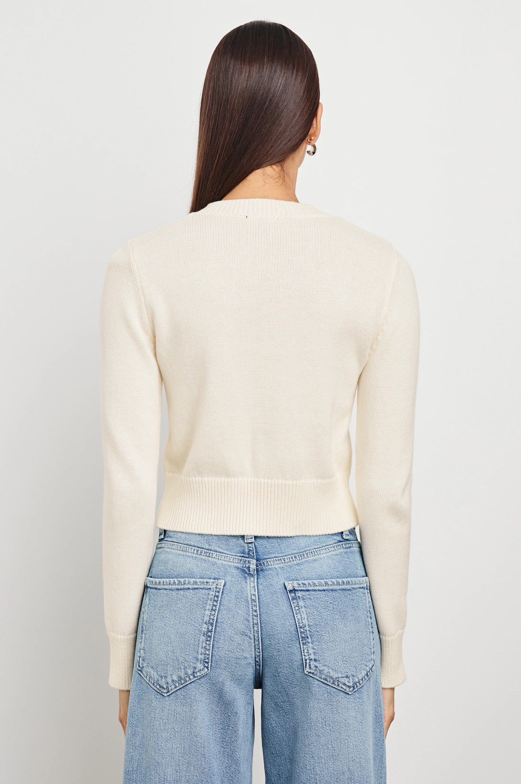 NORAH CARDIGAN - IVORY - Image 5