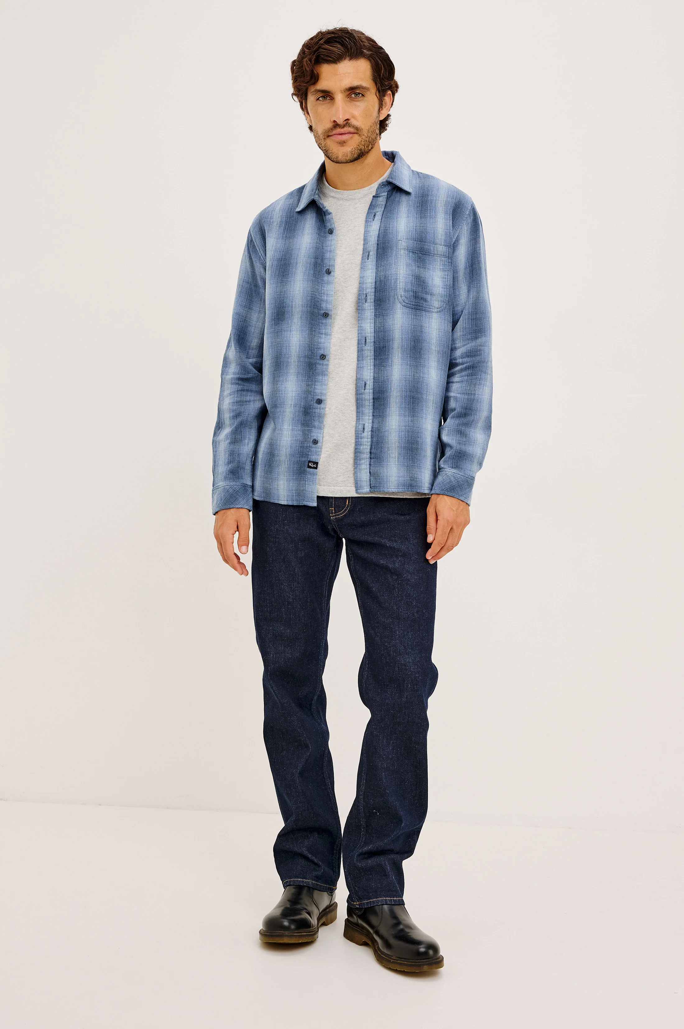 OWENS SHIRT - BLUE MIST SHADOW - Image 3