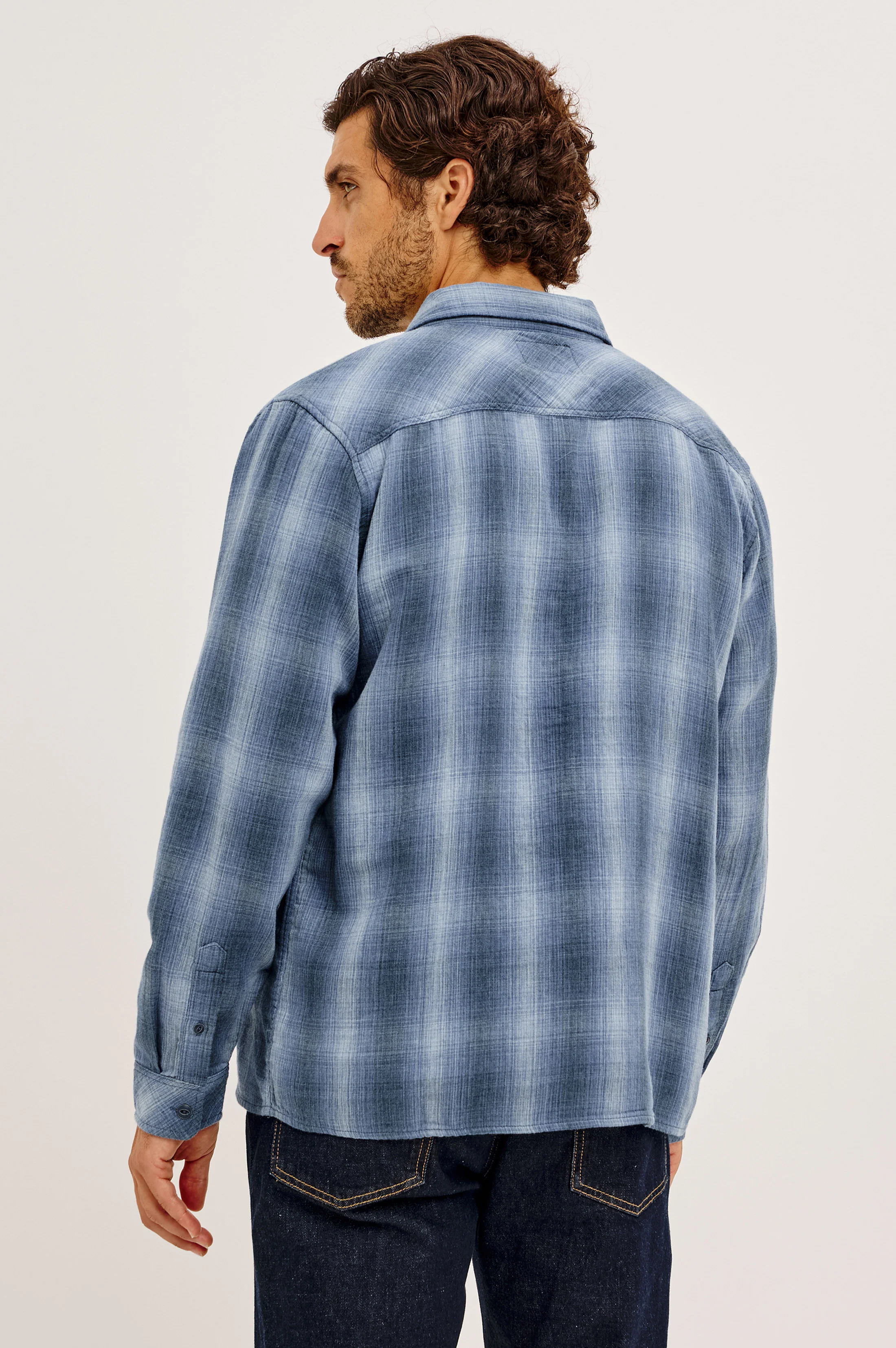 OWENS SHIRT - BLUE MIST SHADOW - Image 5
