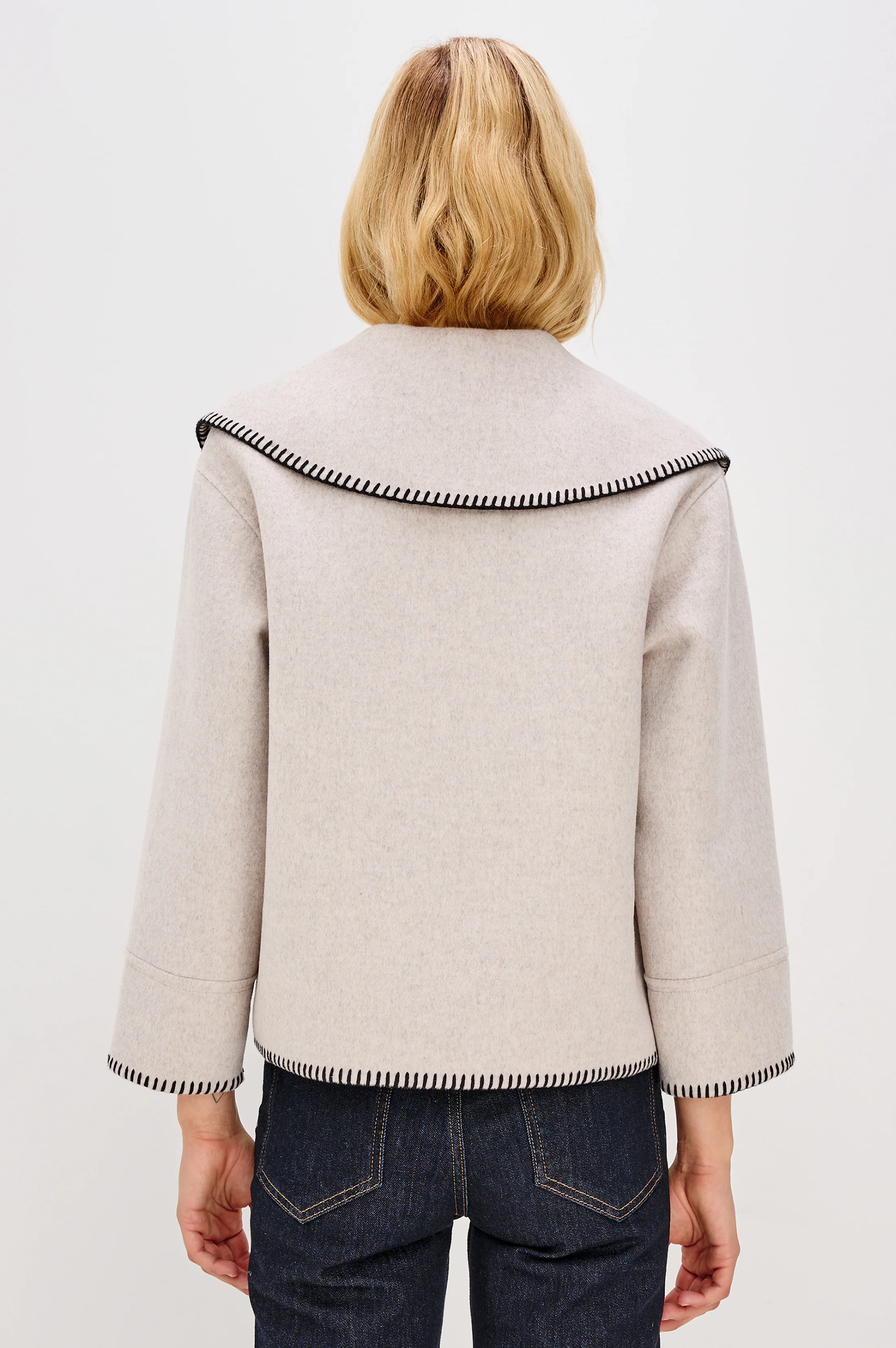 PATTY JACKET - OATMEAL - Image 5