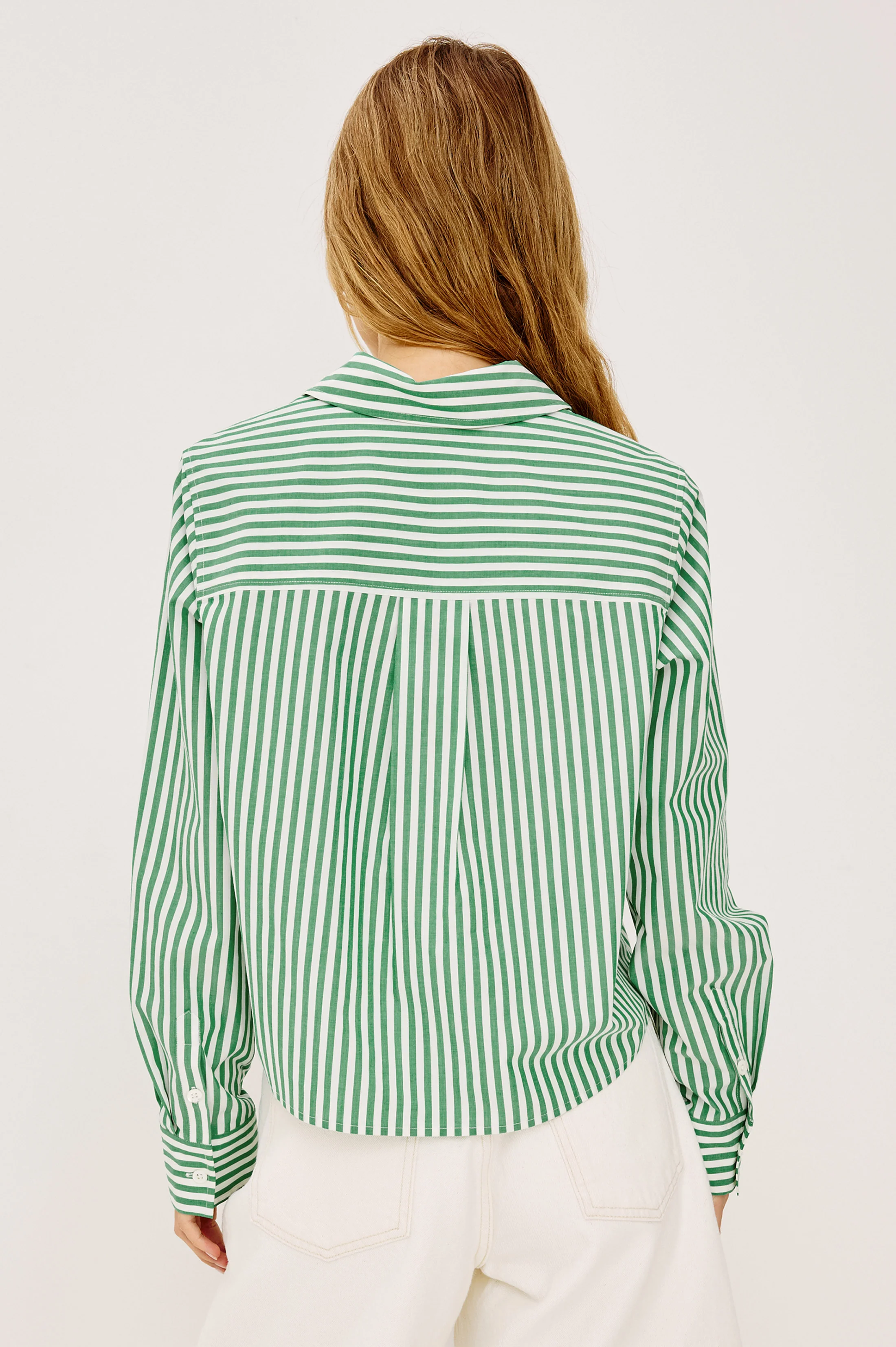 RAMY SHIRT - EMERALD STRIPE - Image 5
