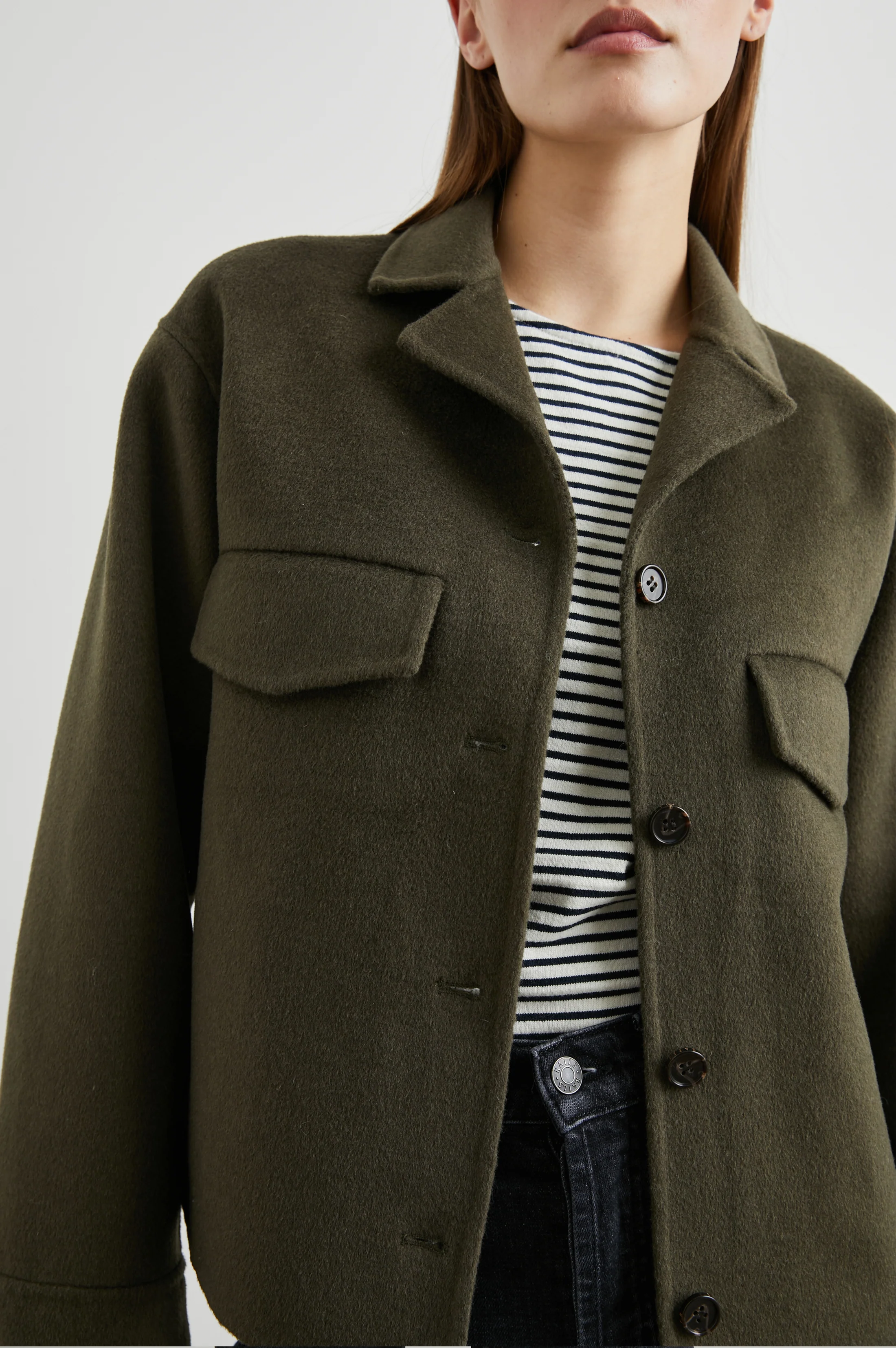 REMI JACKET - OLIVE - Image 2