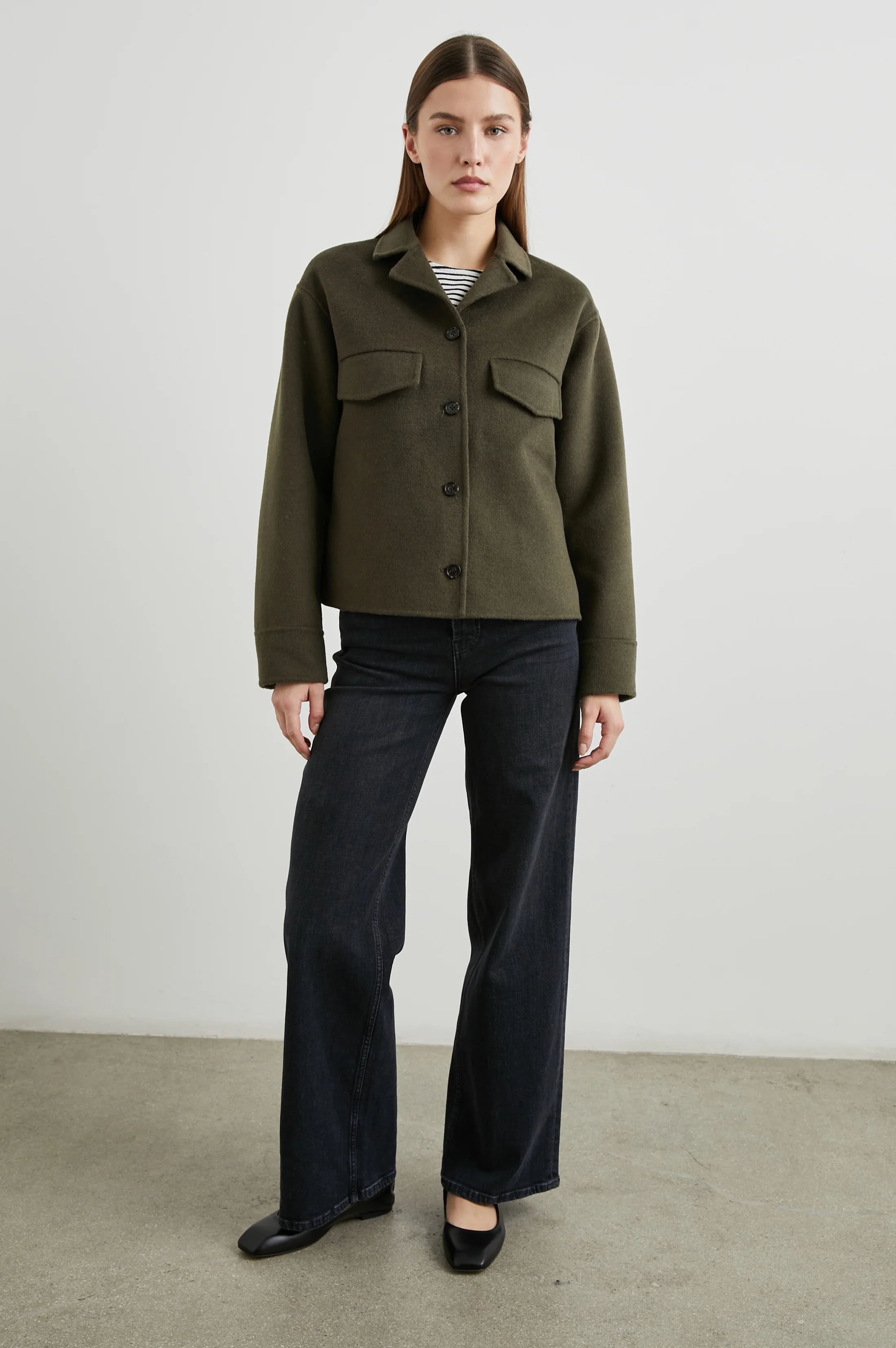REMI JACKET - OLIVE - Image 3