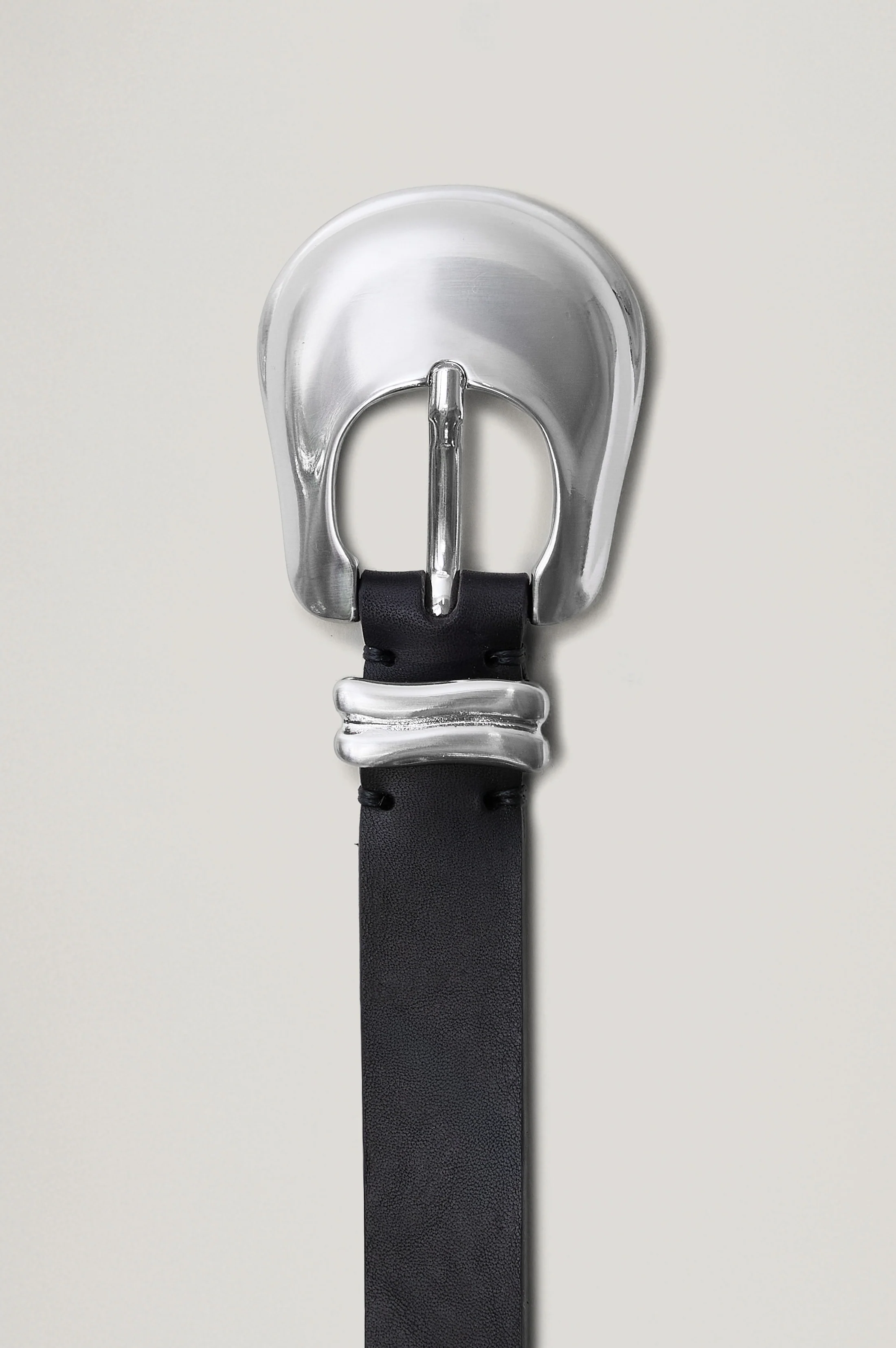 RODEO BELT - BLACK SILVER