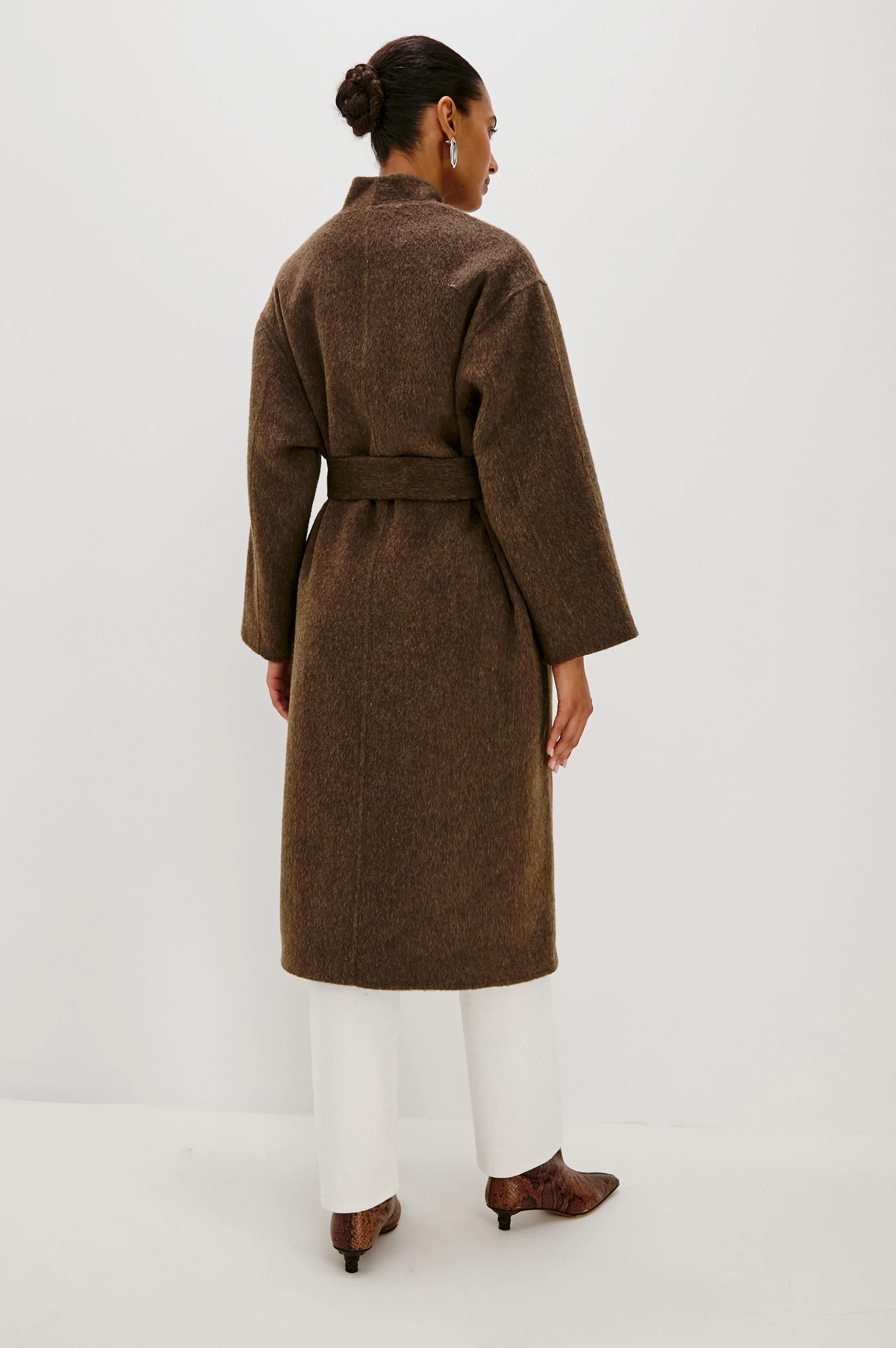 ROLAND COAT - HEATHER UMBER - Image 5