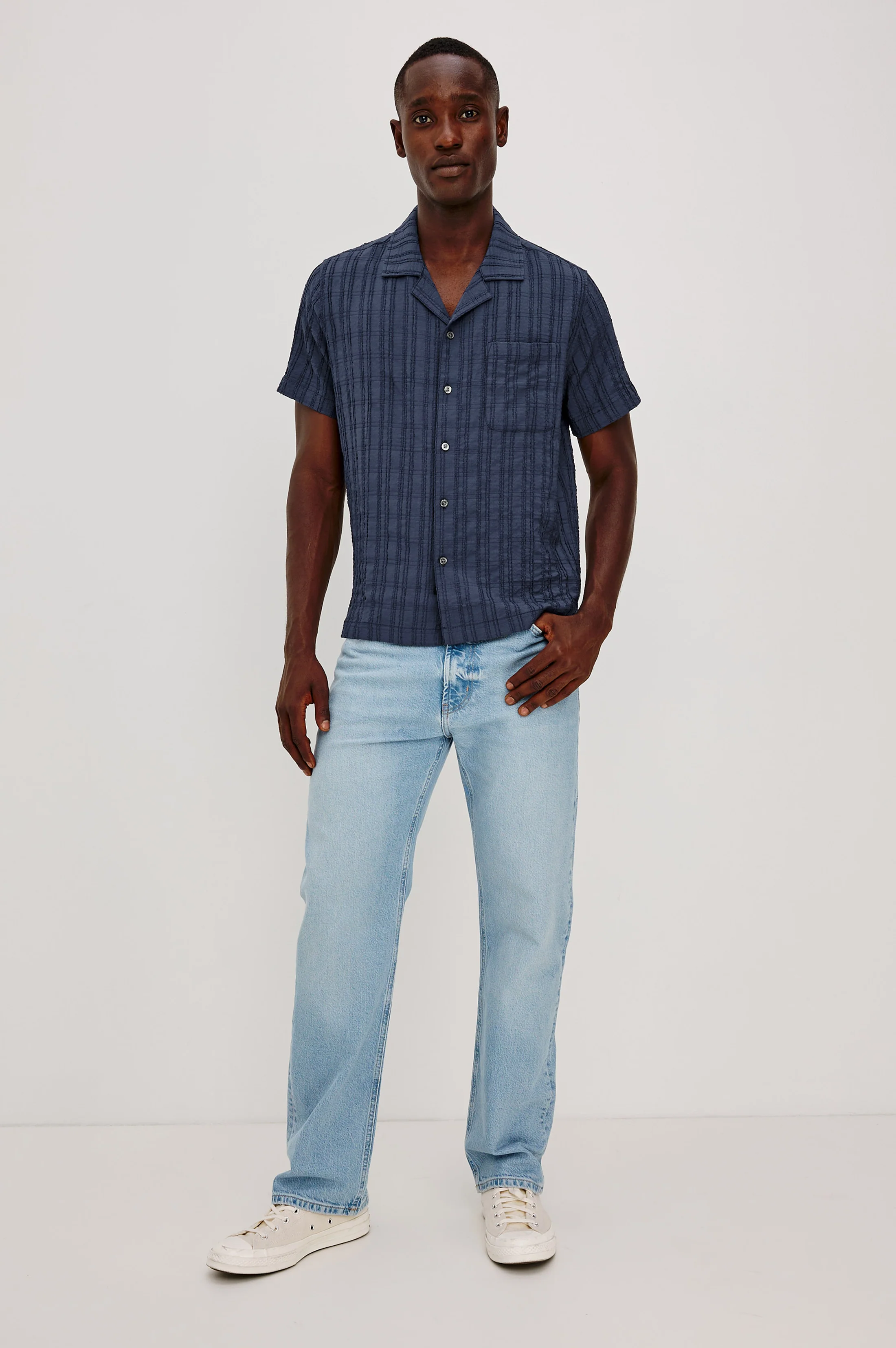 ROOK SHIRT - NAVY - Image 3