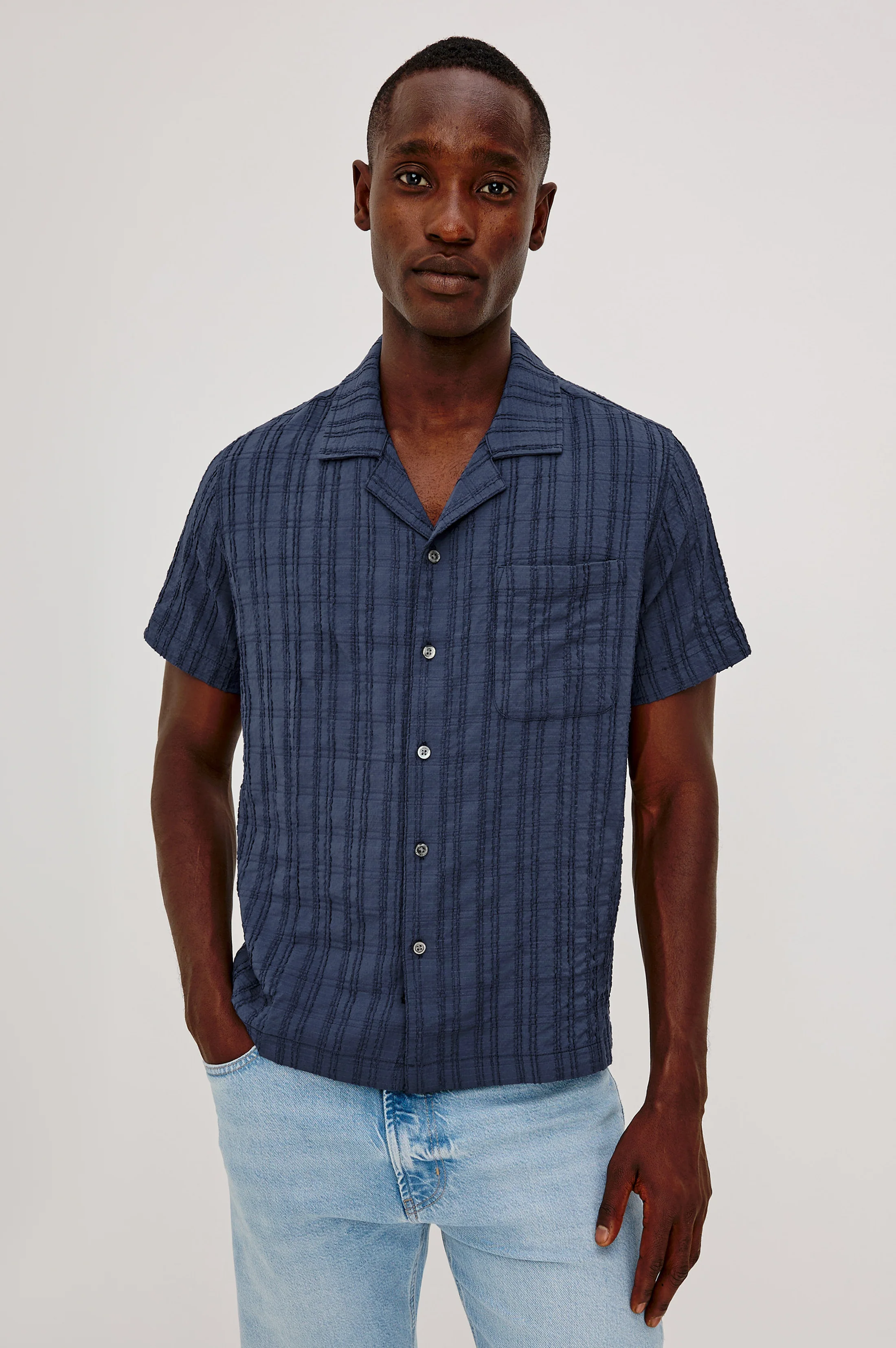 ROOK SHIRT - NAVY - Image 6