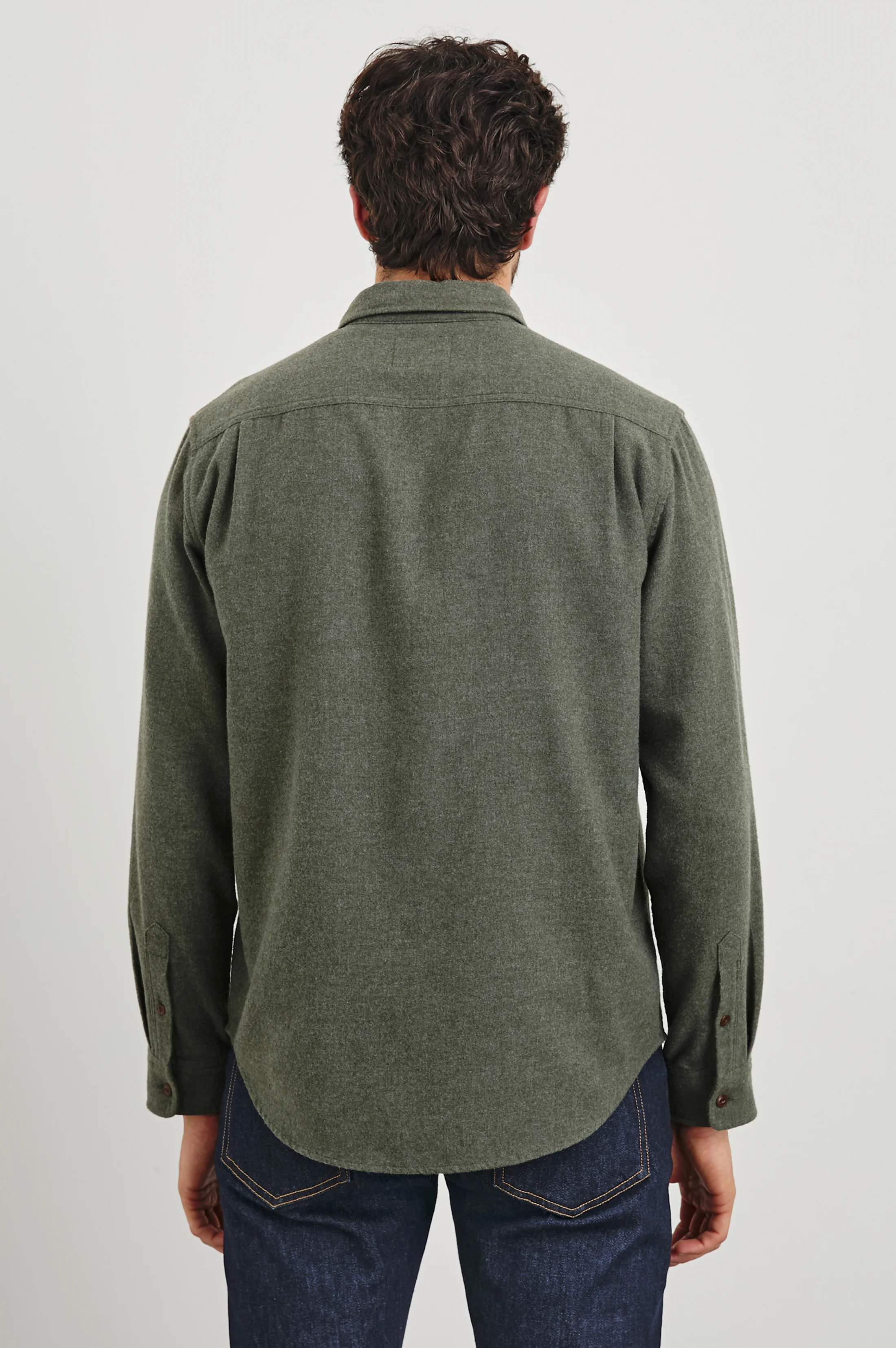 RUNSON SHIRT - HUNTER GREEN - Image 5