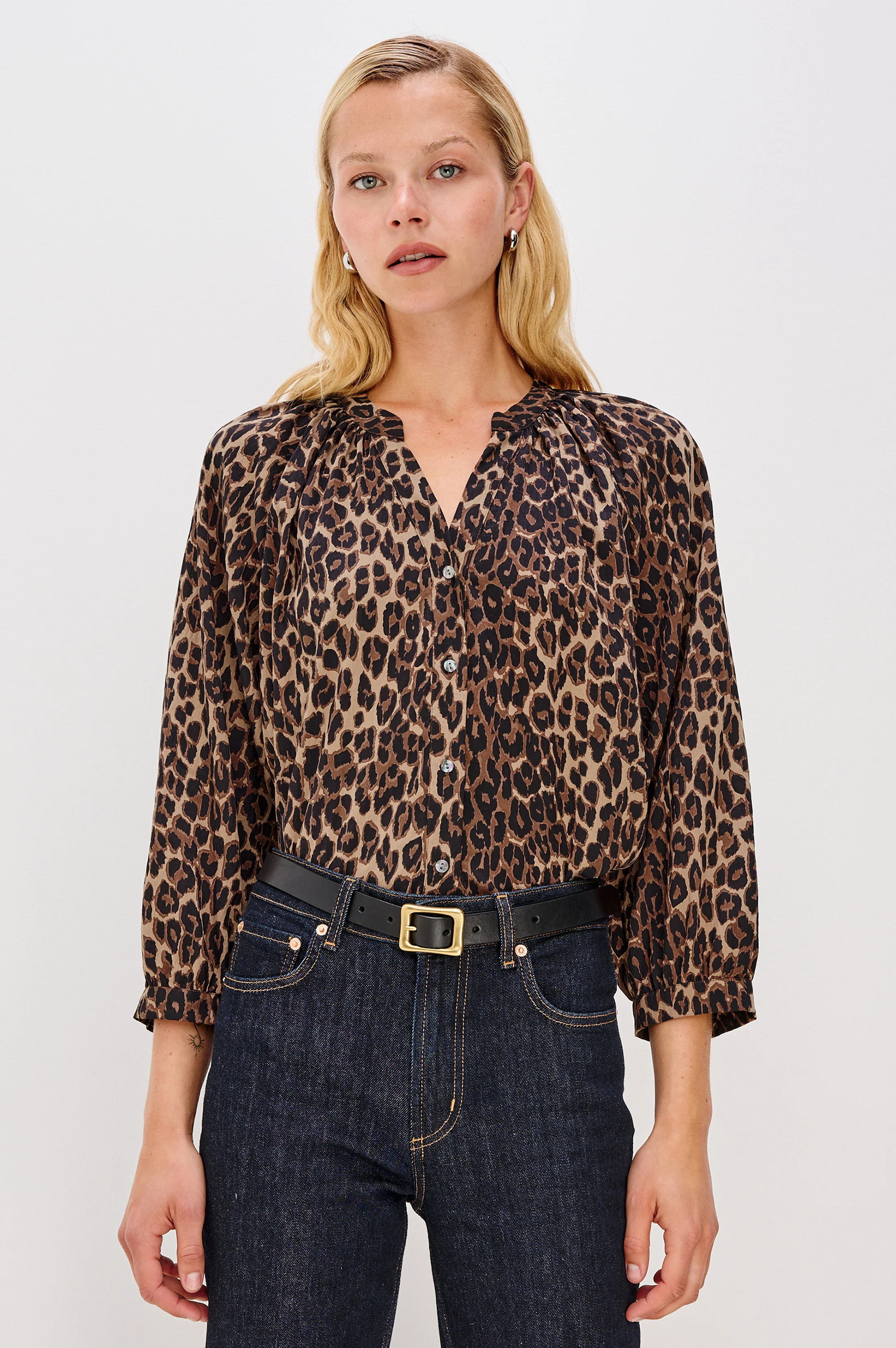 SAINT TOP - BROWN NALA