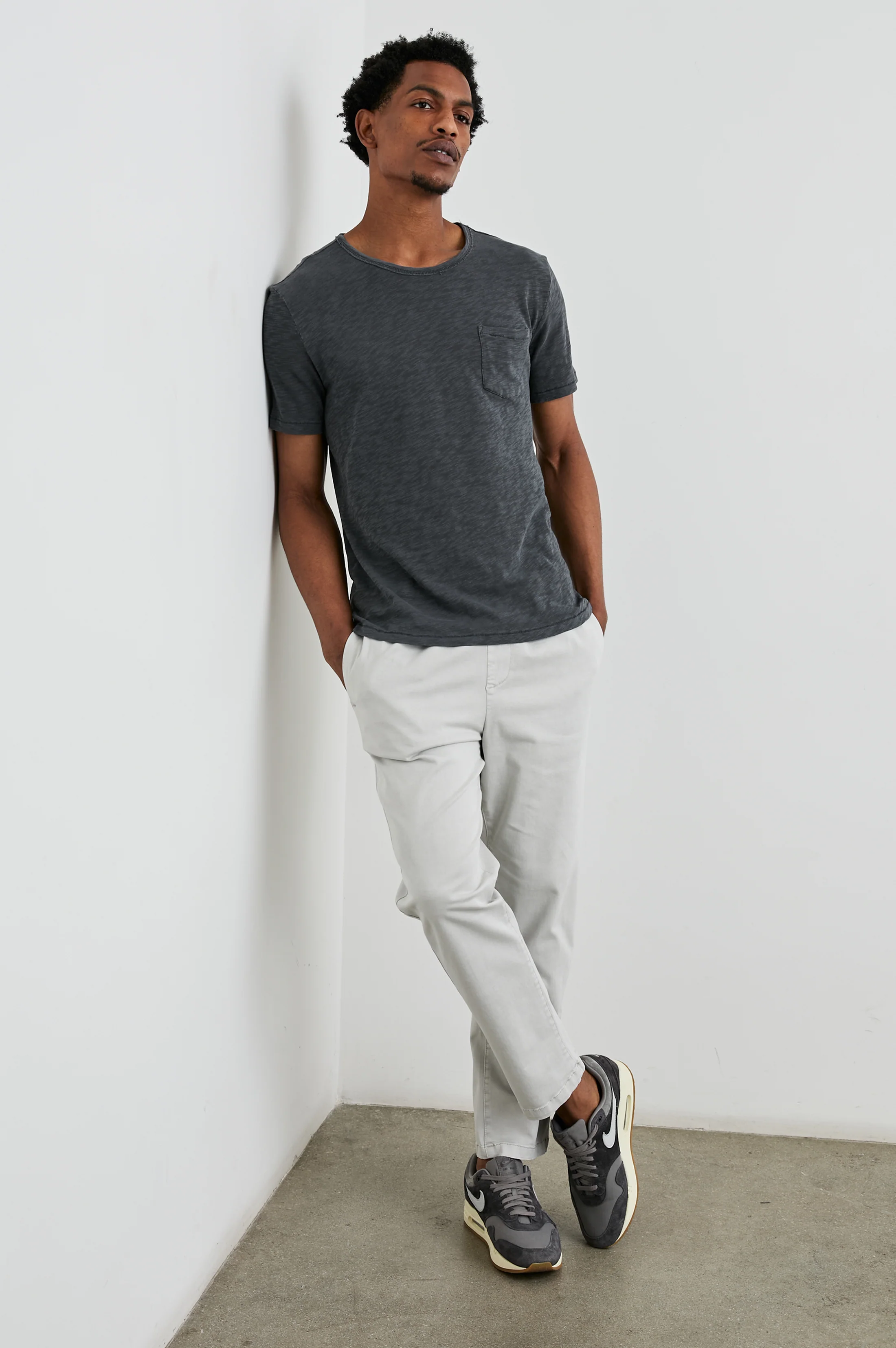 SKIPPER T-SHIRT - FADED NAVY - Image 3
