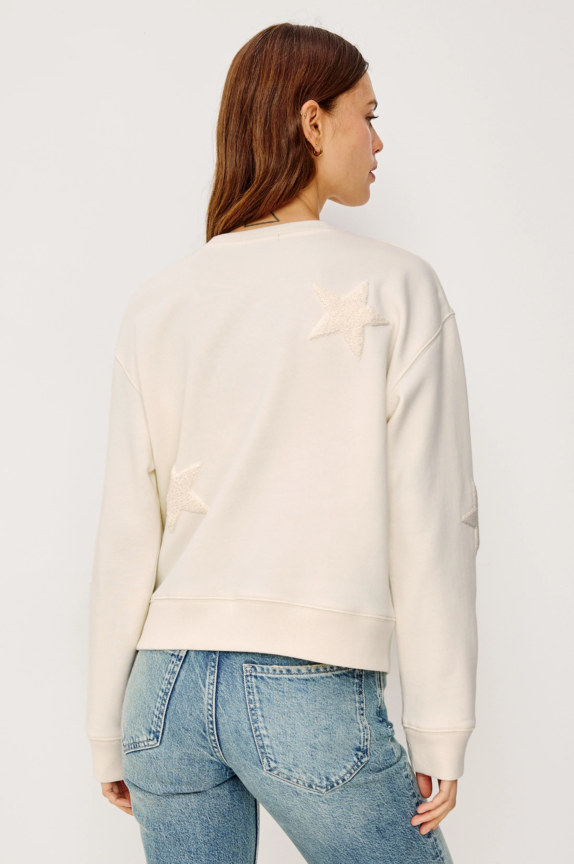 SONIA SWEATSHIRT - IVORY - Image 5