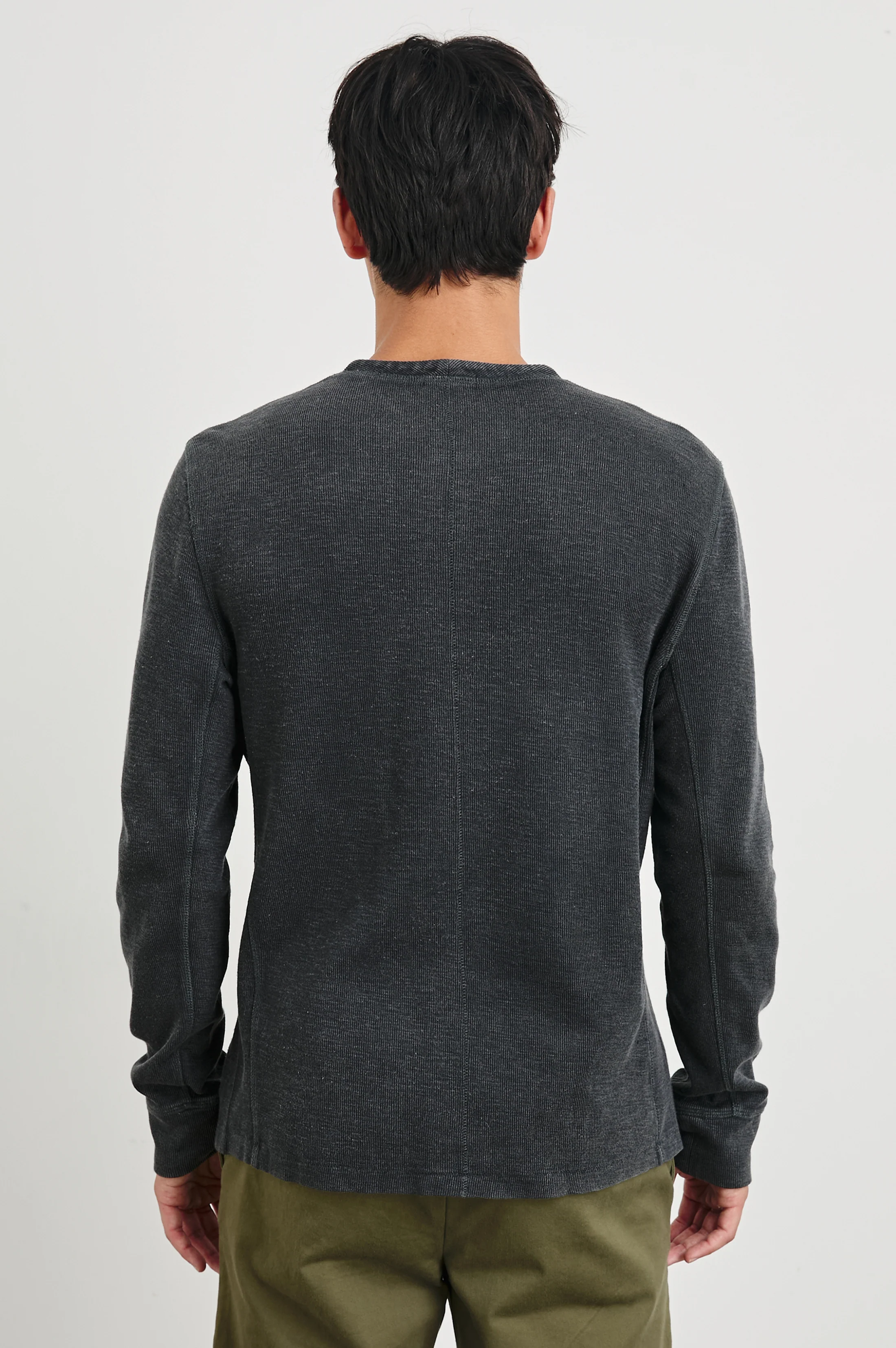SOTO HENLEY - WASHED BLACK - Image 5