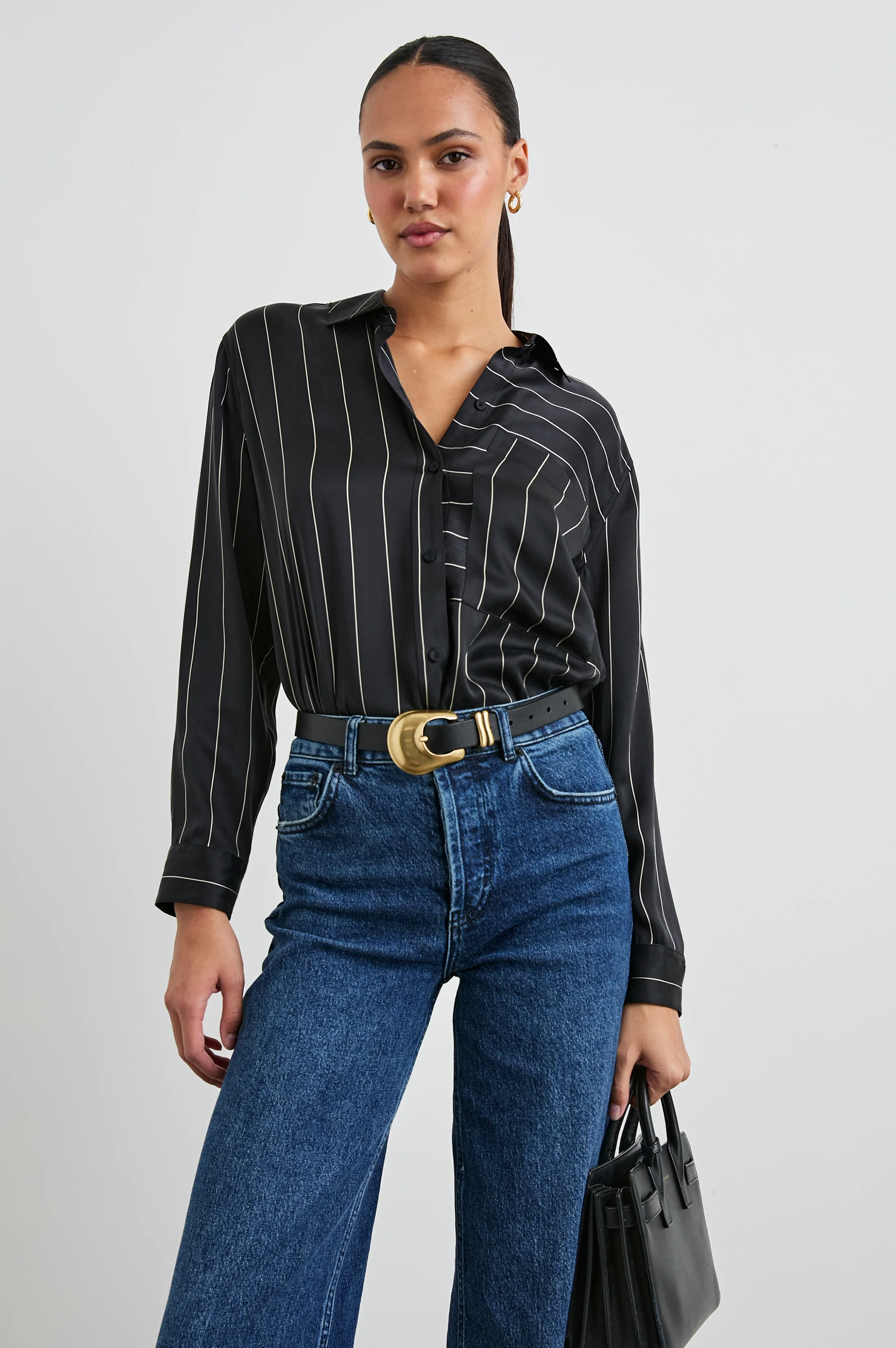 SPENCER SHIRT - INK STRIPE - Image 4
