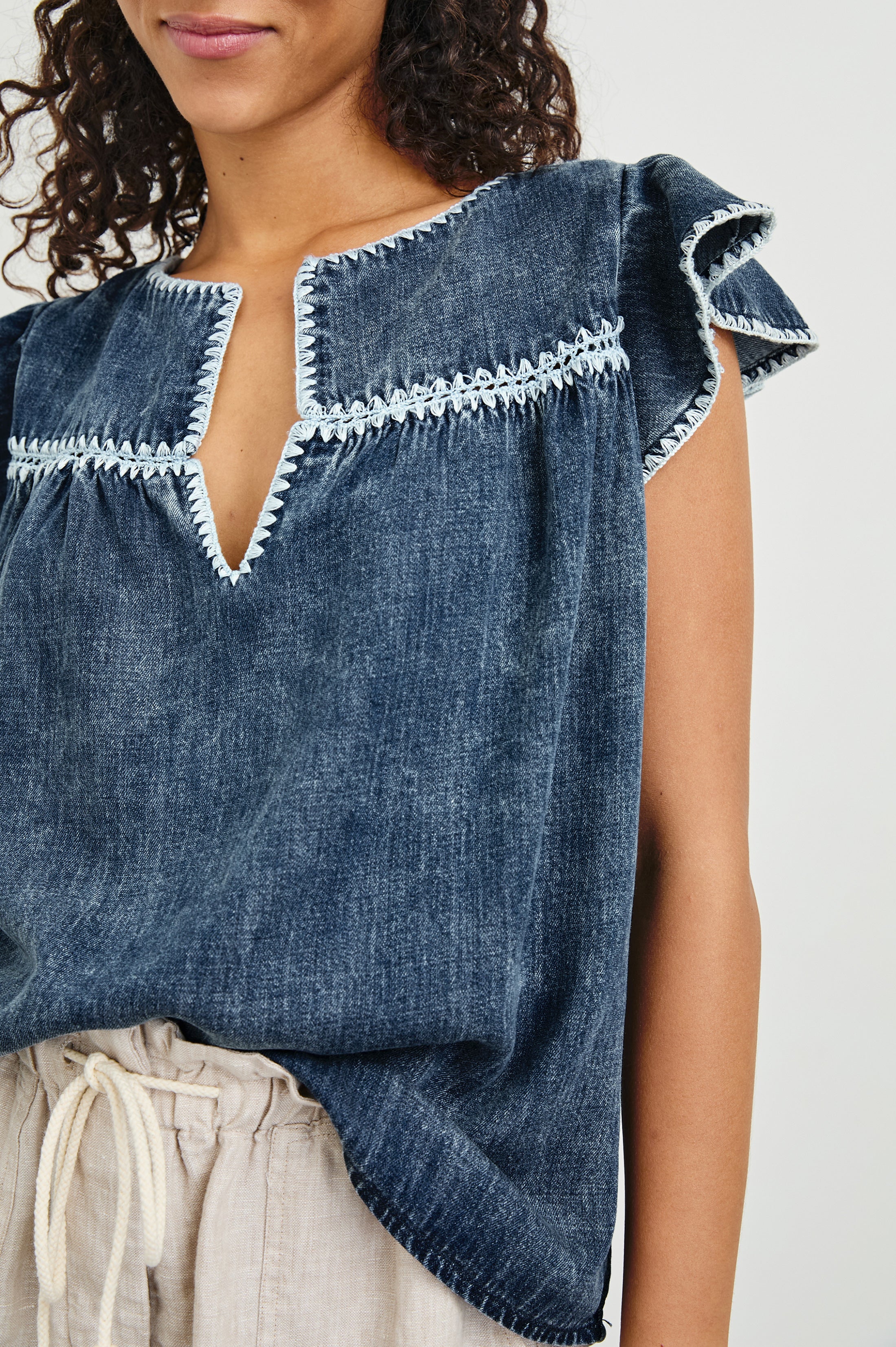 TAFIA TOP - CLASSIC BLUE - Image 2
