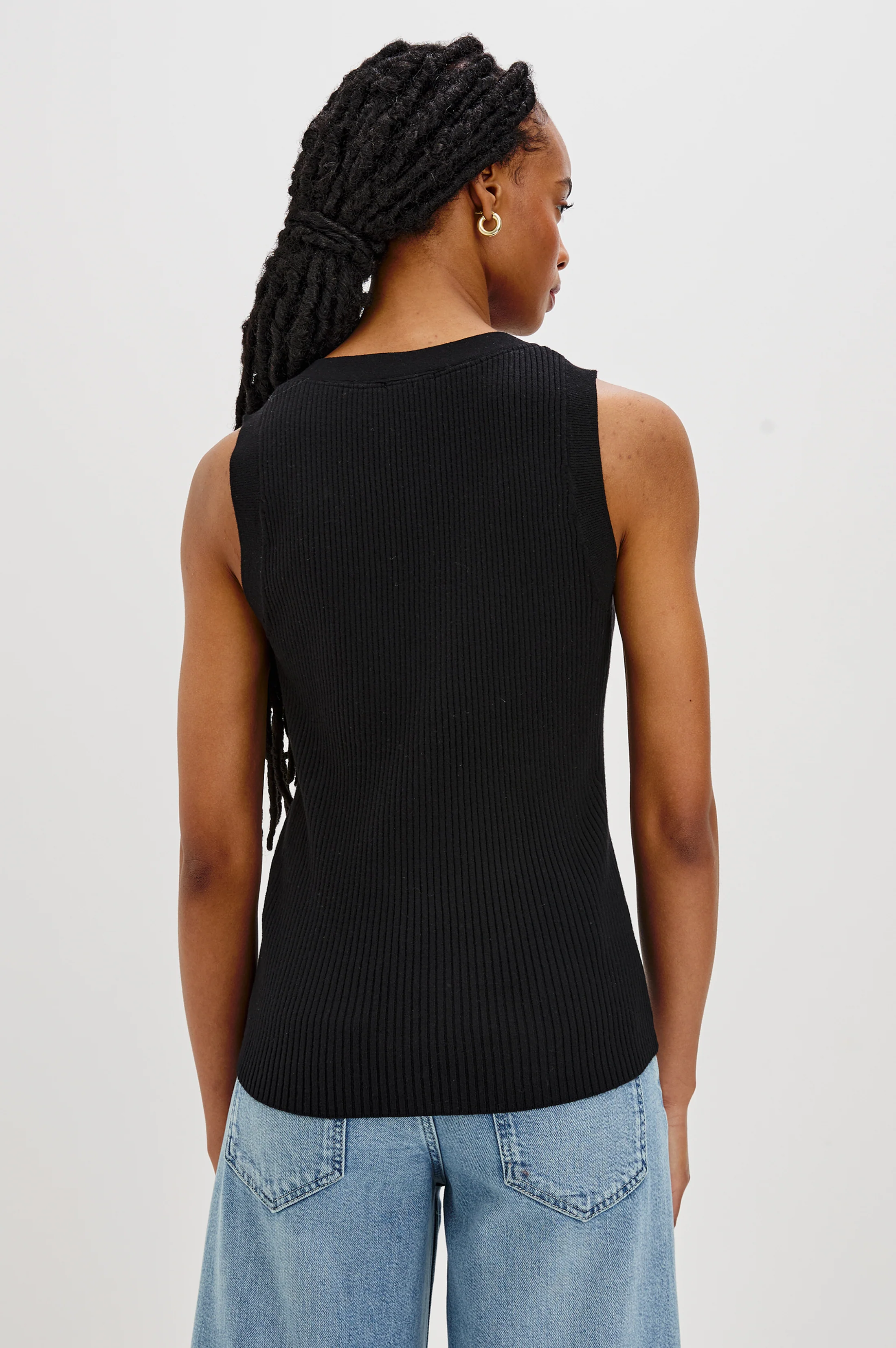 TATIA TOP - BLACK - Image 5