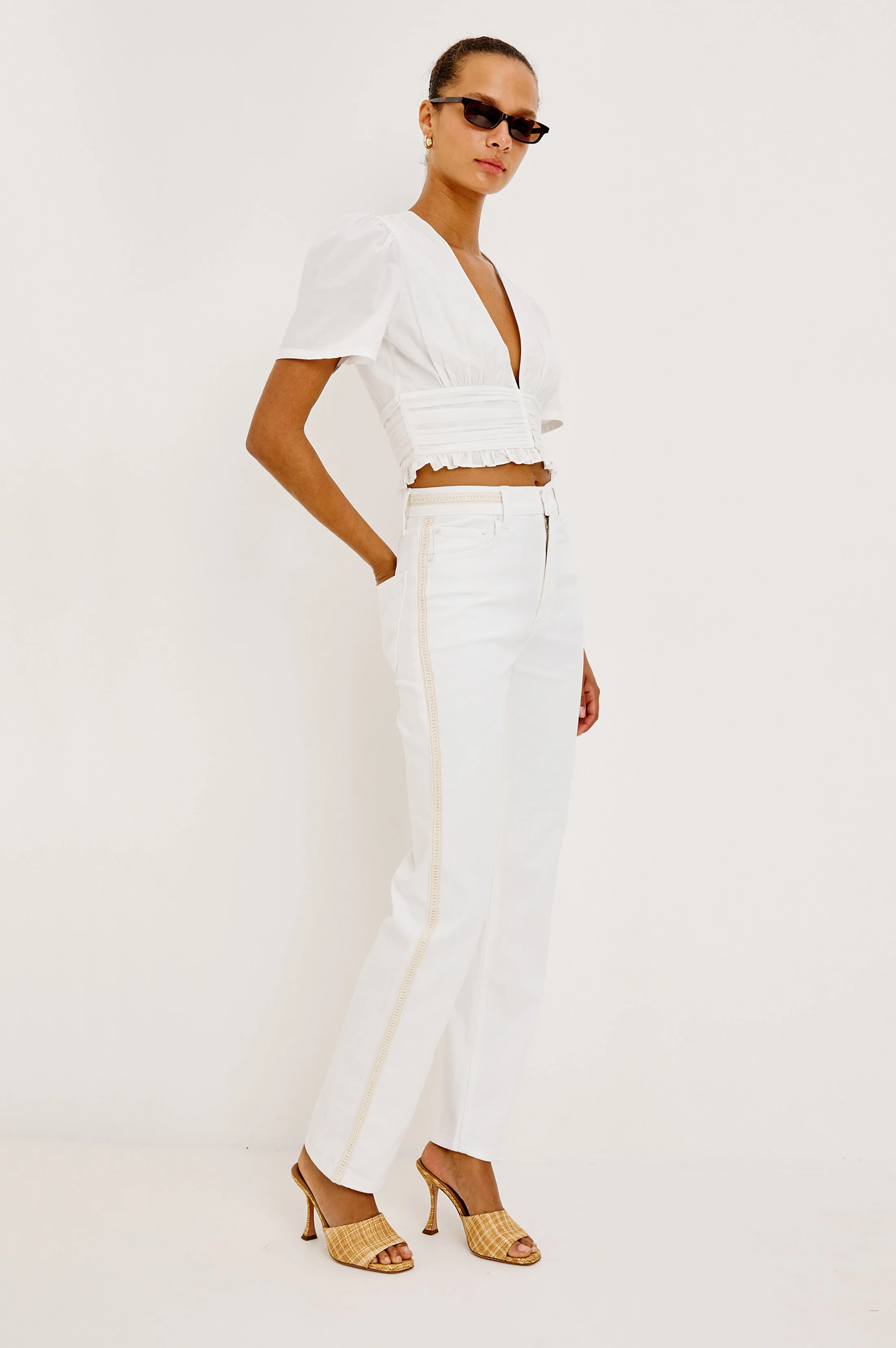 TOPANGA STRAIGHT - SALT WHITE BRAIDED
