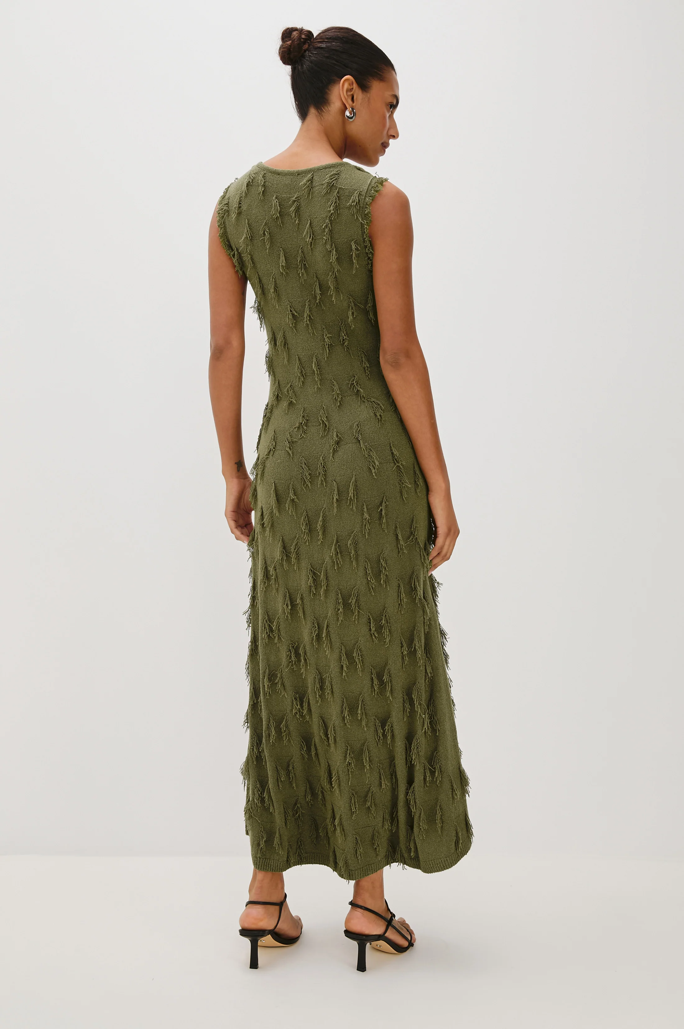 TRIVENTO DRESS - OLIVE - Image 5