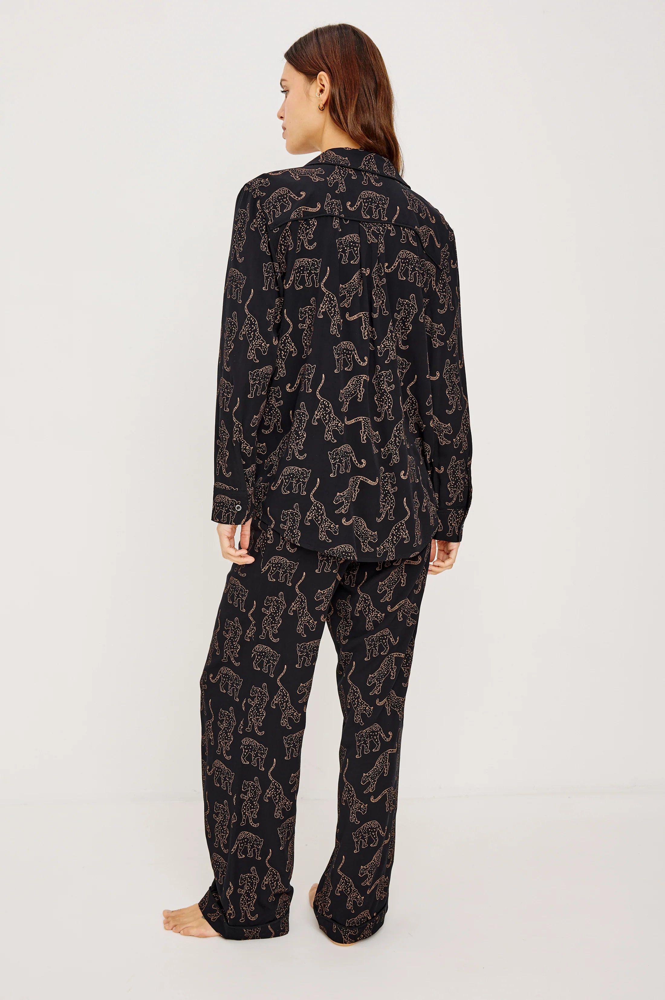 VARRA PAJAMA SET - TAN JAGUARS - Image 6