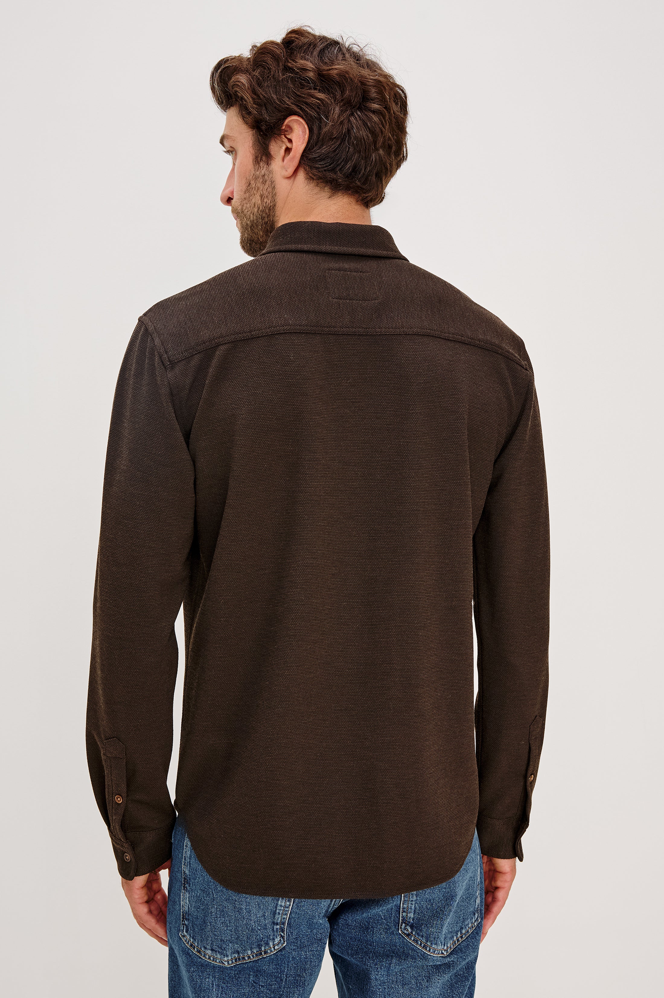 VINCENT SHIRT - ESPRESSO - Image 5