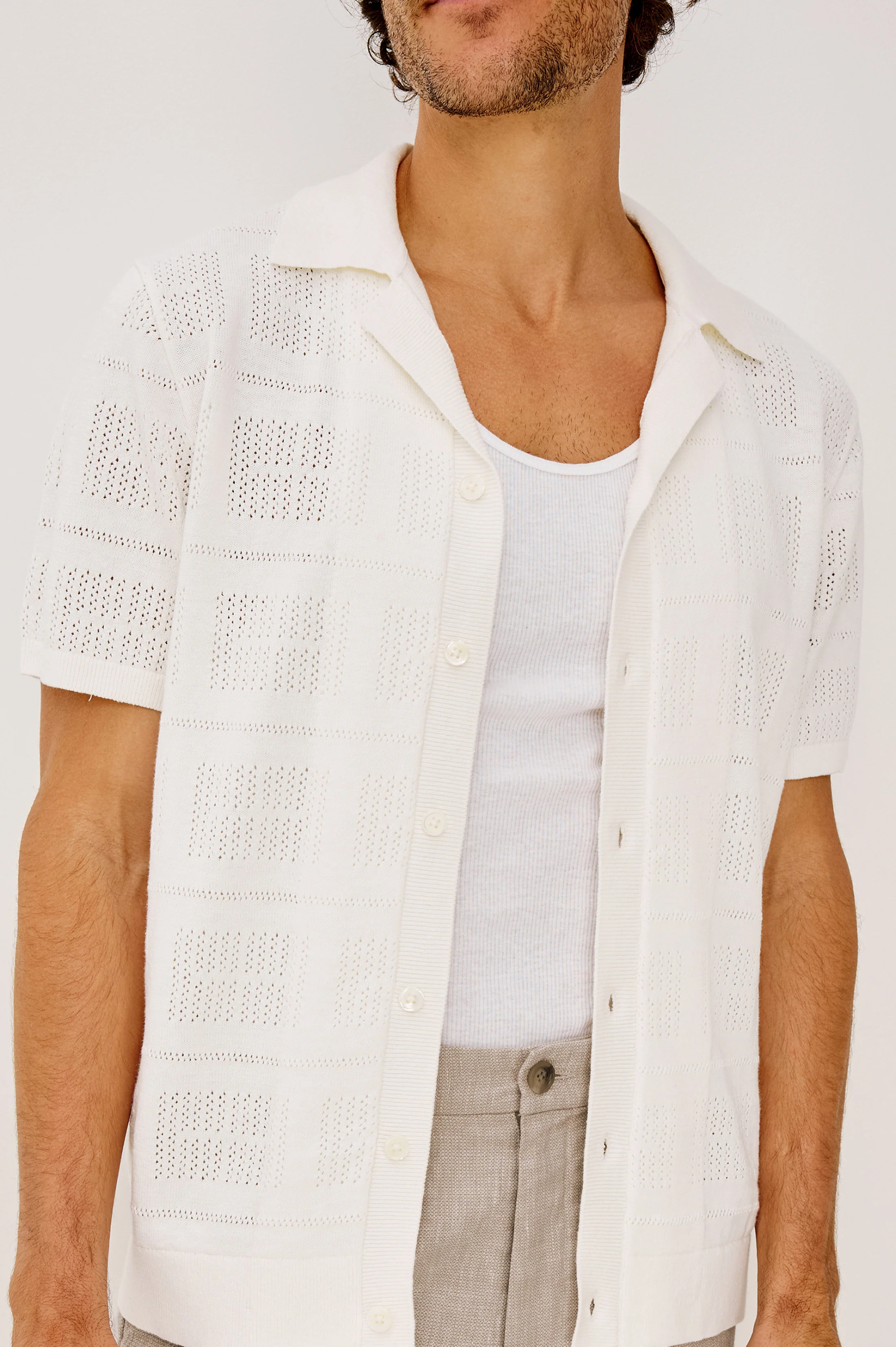 YATES SHIRT - WHITE - Image 2